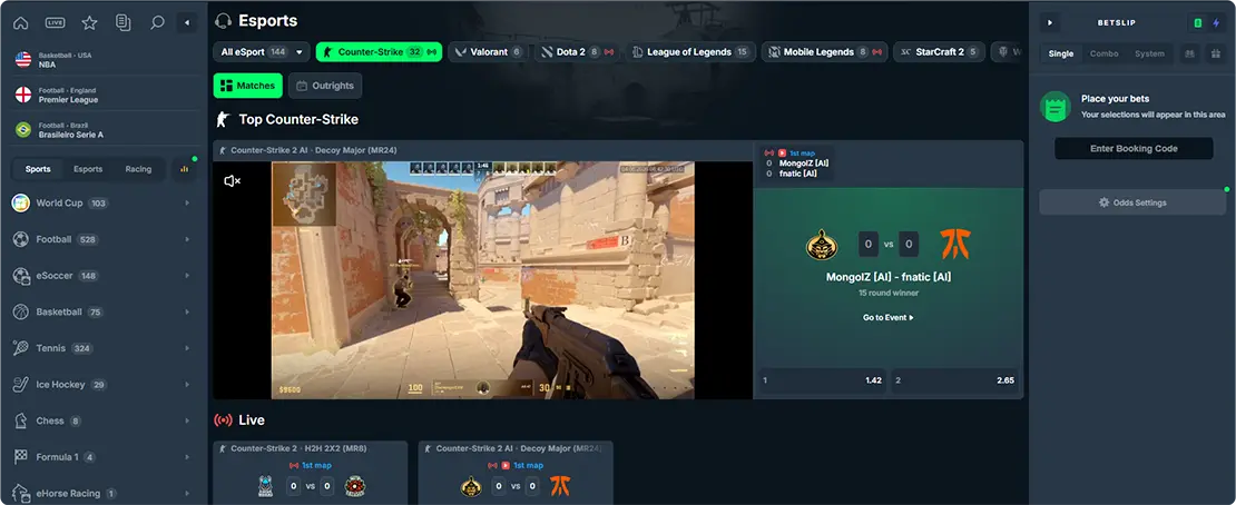 BetPortal eSport